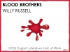 Blood Brothers - GCSE Unit of Work Teaching Resources (slide 1/238)